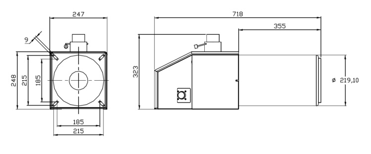 (image for) Pellet burner X500 120-500 kW